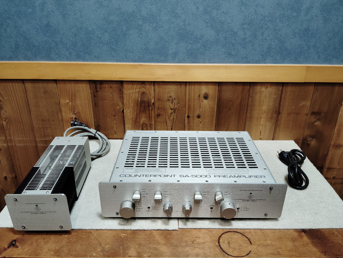 現状品　counterpoint　カウンターポイント　SA5000　真空管プリアンプ　D26080812