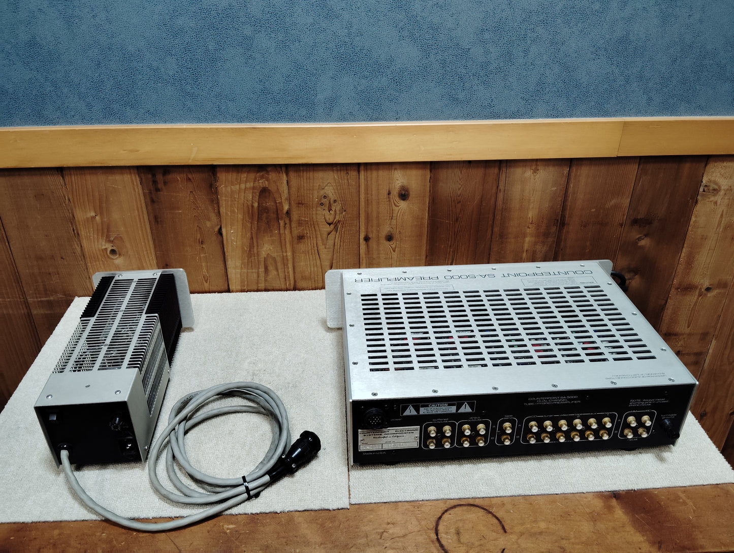 現状品　counterpoint　カウンターポイント　SA5000　真空管プリアンプ　D26080812