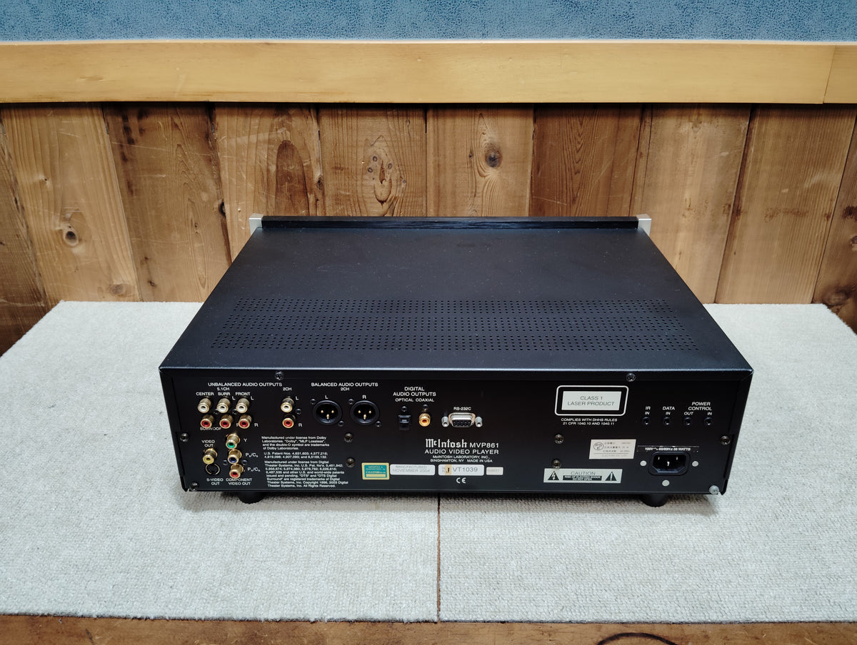現状品　Mcintosh　マッキントッシュ　MVP861　ユニバーサルプレーヤー　CD、DVDプレーヤー　D26080807