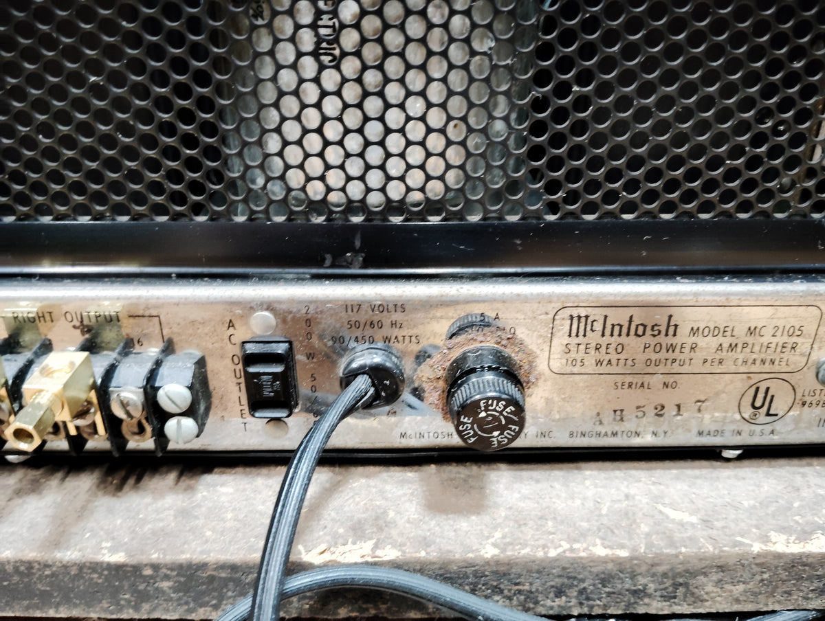 McIntosh　マッキントッシュ　MC2105　パワーアンプ　D26080820