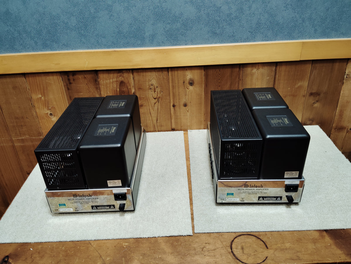 Mcintosh　マッキントッシュ　MC75　モノラルペア　D260903
