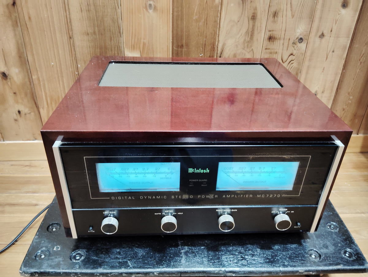 　現状品　Mcintosh　マッキントッシュ　MC7270　パワーアンプ　D260917