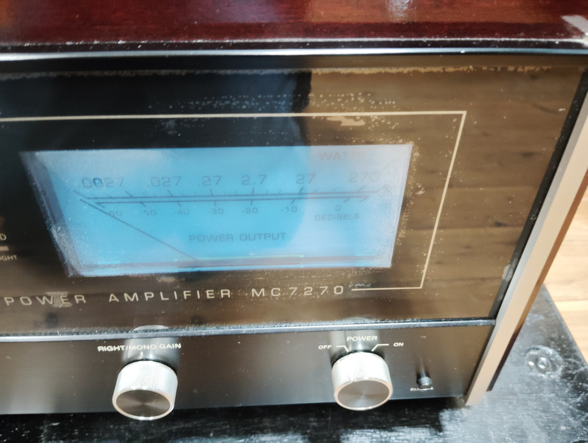 　現状品　Mcintosh　マッキントッシュ　MC7270　パワーアンプ　D260917