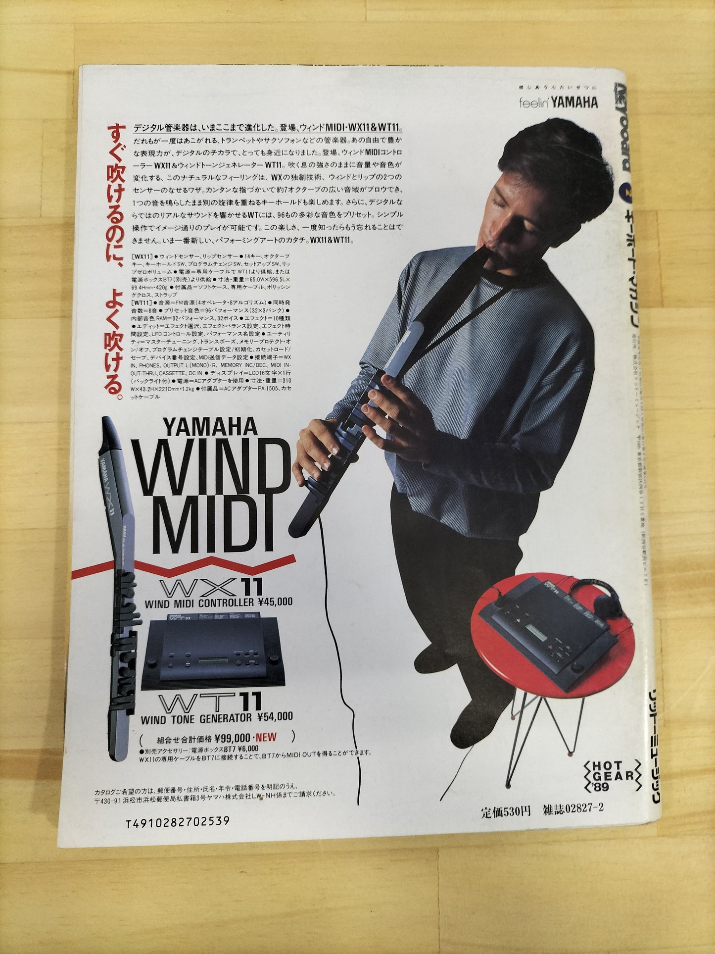 Keyboard magazine　キーボードマガジン　1989年　2月号　S22071102