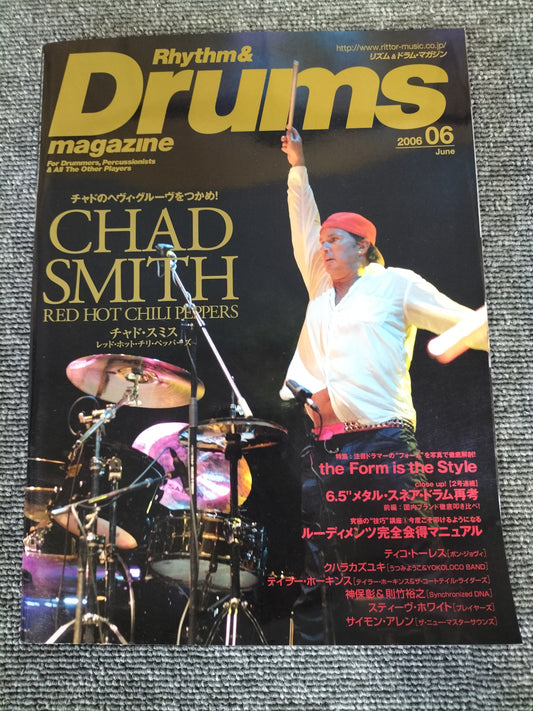 Rhythm&Drums magazine　リズム＆ドラムマガジン　2006年　6月号　S22081708