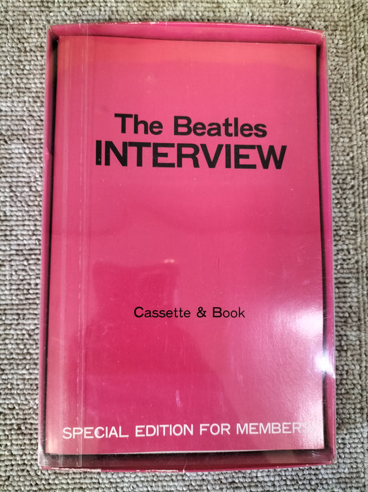 The Beatles ビートルズ　INTERVIEW Cassette&Book SPECIAL EDITION FOR MEMBERS 　S22092401