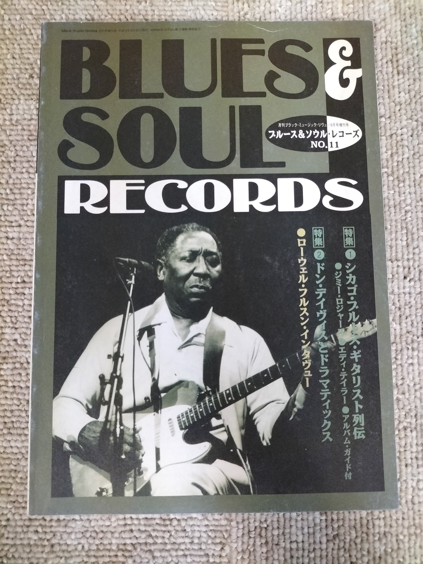 BLUES＆SOUL RECORDS　ブルース＆ソウル・レコーズ　1996年9月　No.11　月刊ブラック・ミュージック・リヴュー9月号増刊号　S22092617