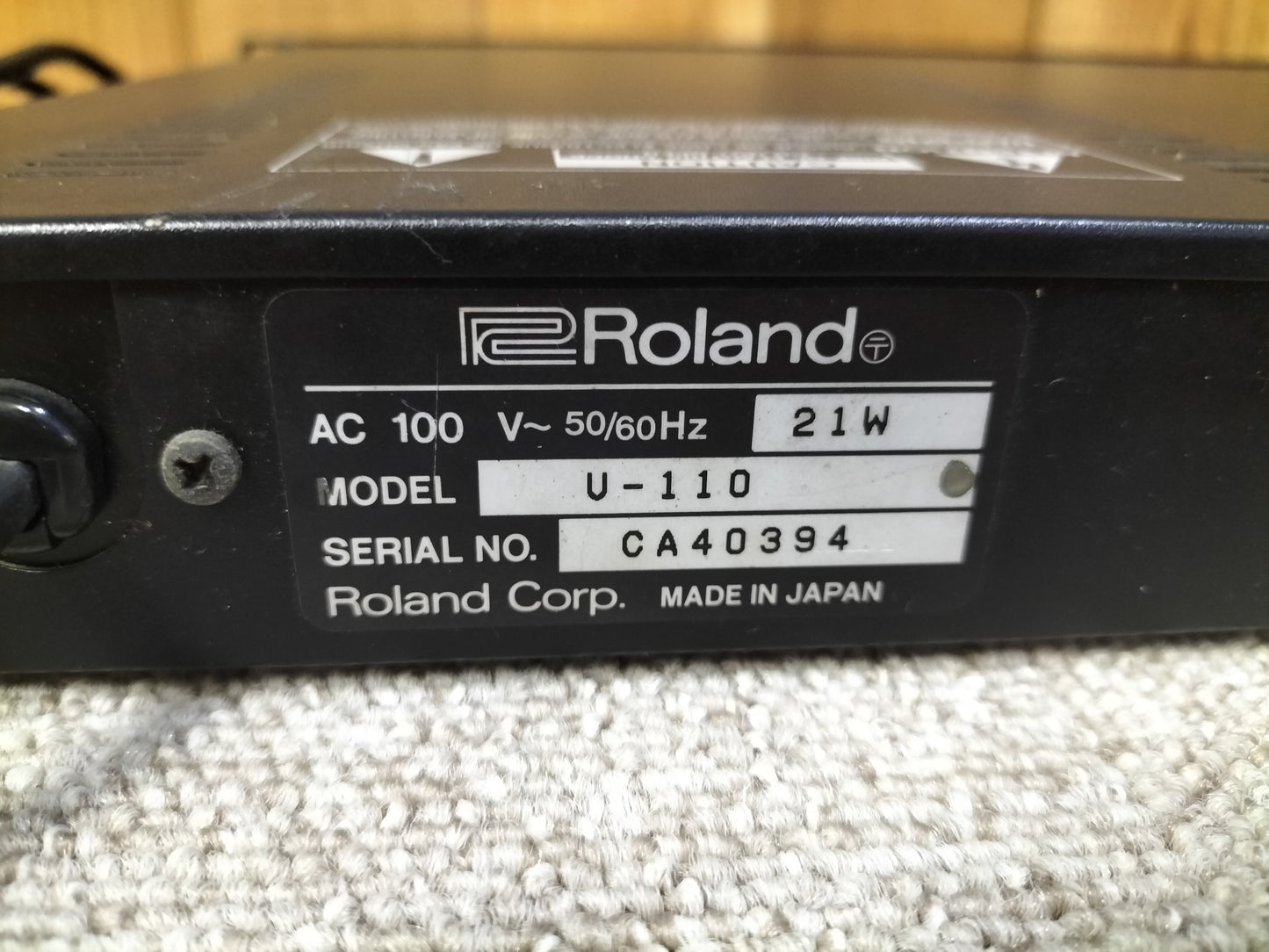 Roland　ローランド　U-110　音源モジュール　22110210